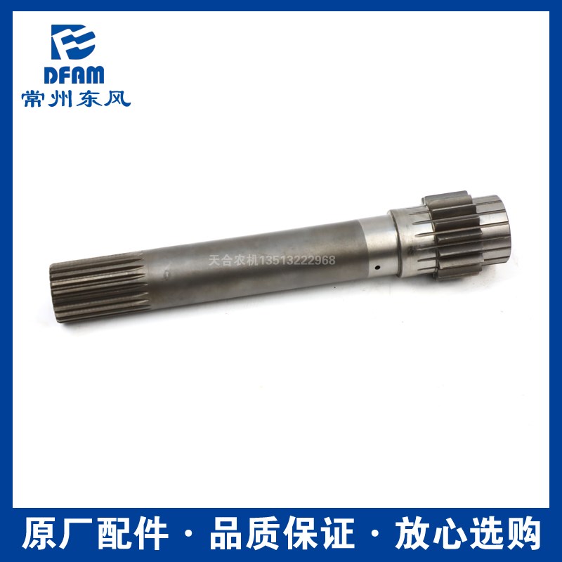 常州东风拖拉机364/404/454/504/604/704配件变速箱输入轴原厂 正