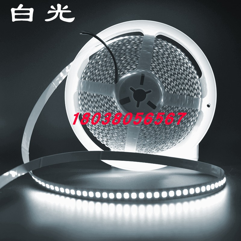 LED灯带12V高亮2835贴片120灯8MM背景墙楼梯装饰灯家用24V线条灯