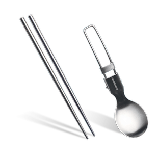 星川MKWAY户外野餐餐具套装网红便携折叠筷子勺子户外露营炊具