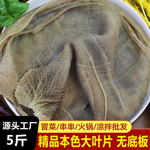 大叶片黑毛肚无底板商用