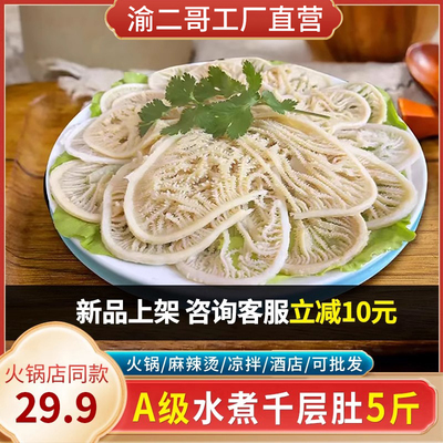 千层肚水煮火锅食材新鲜牛百叶