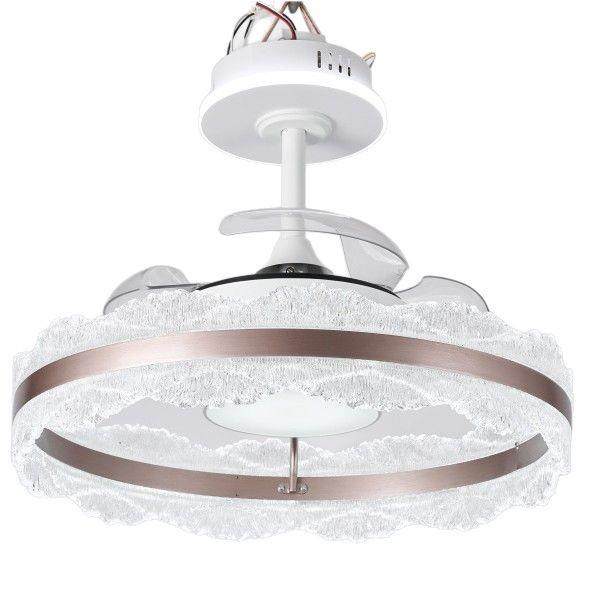 现代风北欧隐形风扇灯厅客餐厅吊扇卧灯室风扇灯高级感静音大力,家装灯饰光源,风扇灯,淘宝优惠券,粉丝福利购,淘宝优惠卷