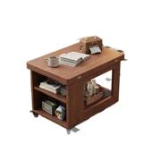 实木移动可折叠茶几家用沙发小推户XKC车厅小型柜多客功能古风边