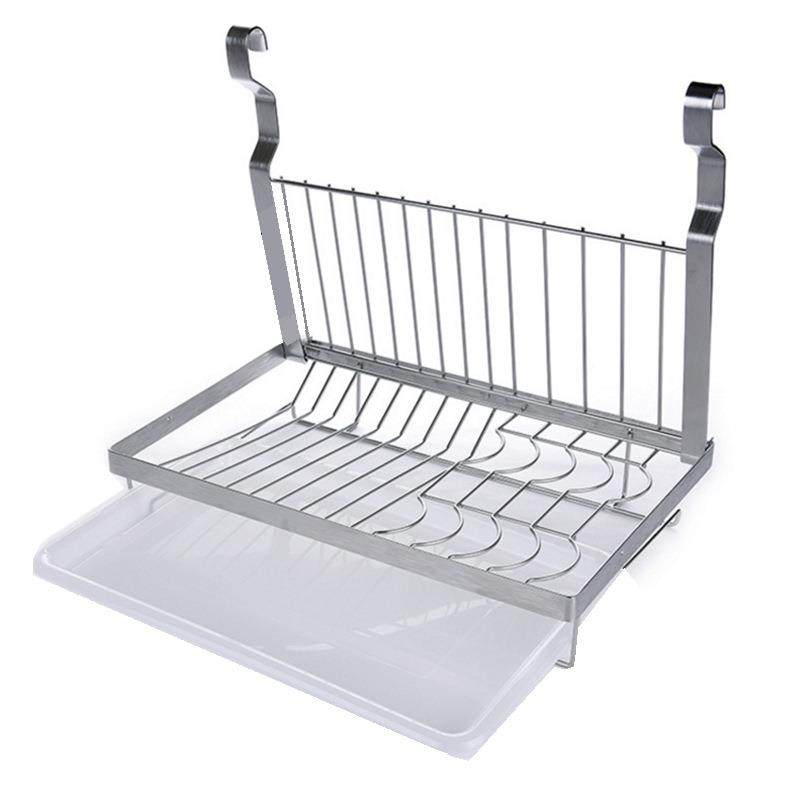 不锈钢可折碗叠碟纳架子碗盘沥水收架壁-0112挂挂带接水盘架,厨房/烹饪用具,抹布架/厨房清洁收纳架,淘宝优惠券,粉丝福利购,淘宝优惠卷