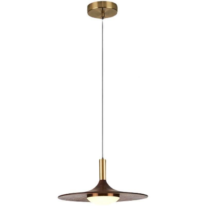 北欧黑胡木厅吊灯现餐代简约单铜头设计师款全创意吧台三头吊桃灯,家装灯饰光源,智能吊灯,淘宝优惠券,粉丝福利购,淘宝优惠卷