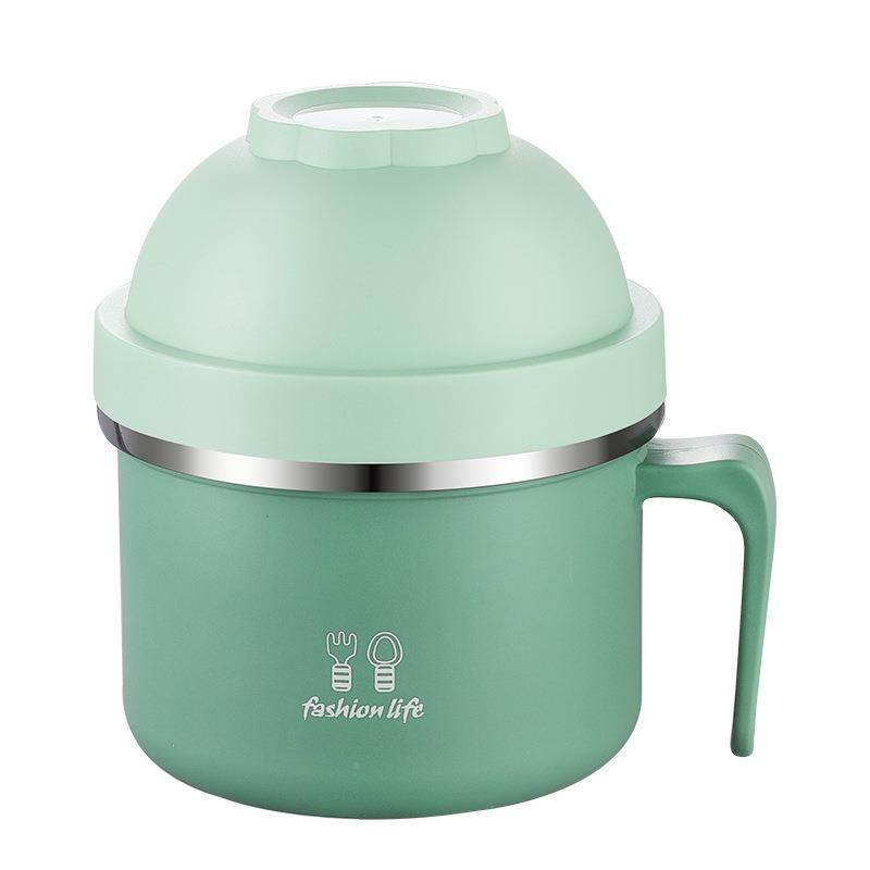 304泡面碗ins餐高生颜值不锈钢多饭盒上班女分格大容量层带盖快杯,餐饮具,保鲜盒,淘宝优惠券,粉丝福利购,淘宝优惠卷