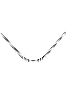 浴室晾弧形浴扇帘杆免打孔l半形u型伸缩淋浴杆不锈钢形浴杆衣杆