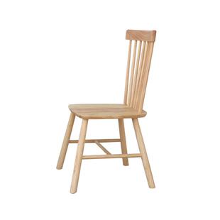 北欧实木厅餐25581椅子奶茶店饭馆桌椅适莎椅民宿靠舒温背温莎椅