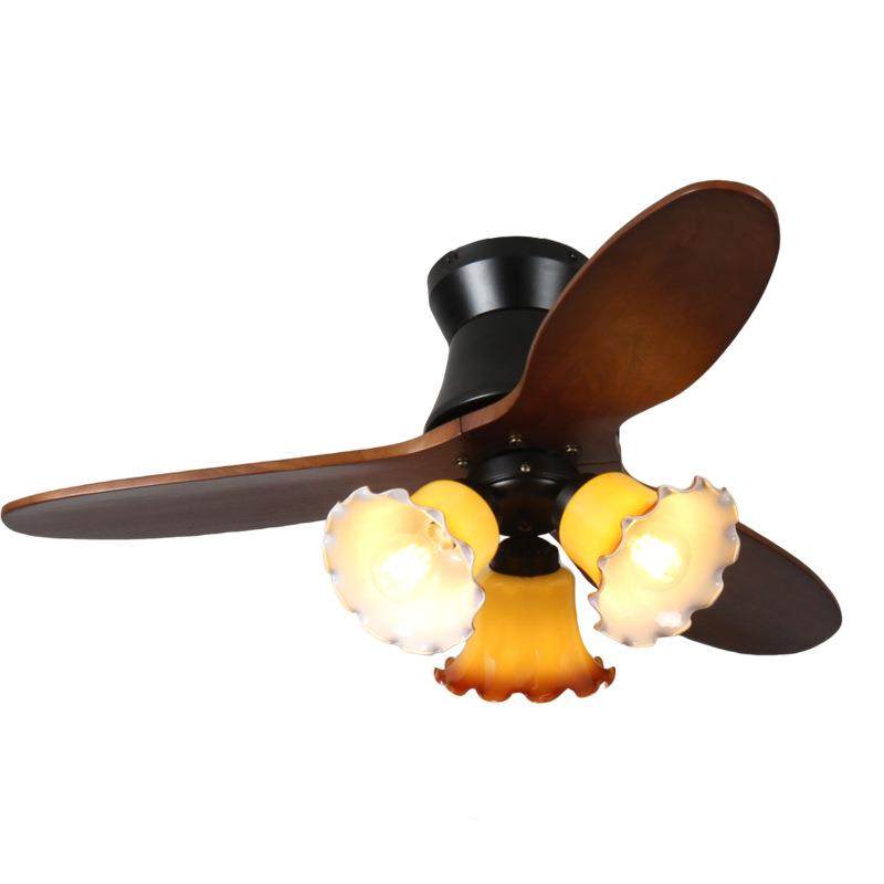 美灯复古餐厅风扇乡式村卧室变频吸顶吊扇灯大力风实木扇叶吊扇,家装灯饰光源,风扇灯,淘宝优惠券,粉丝福利购,淘宝优惠卷