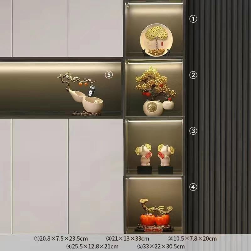 安喜葫芦收纳摆件乐高玄档轻奢11zp2208入户关客厅创意艺术装饰钥