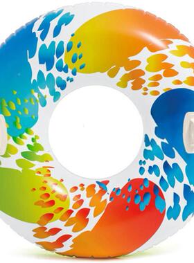 ITEX58圈58202202泳圈充气游泳成充人游N泳儿童救生圈浮圈腋下圈