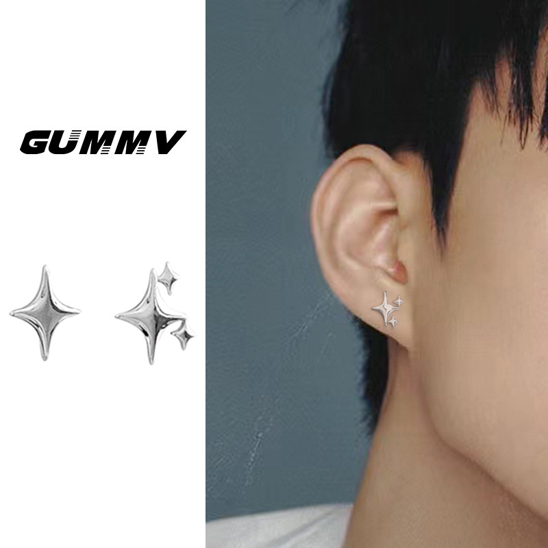 耳钉男士不对称星星无耳洞艺术生饰品简约小巧精致男生清冷感耳饰,饰品/流行首饰/时尚饰品新,耳钉,淘宝优惠券,粉丝福利购,淘宝优惠卷