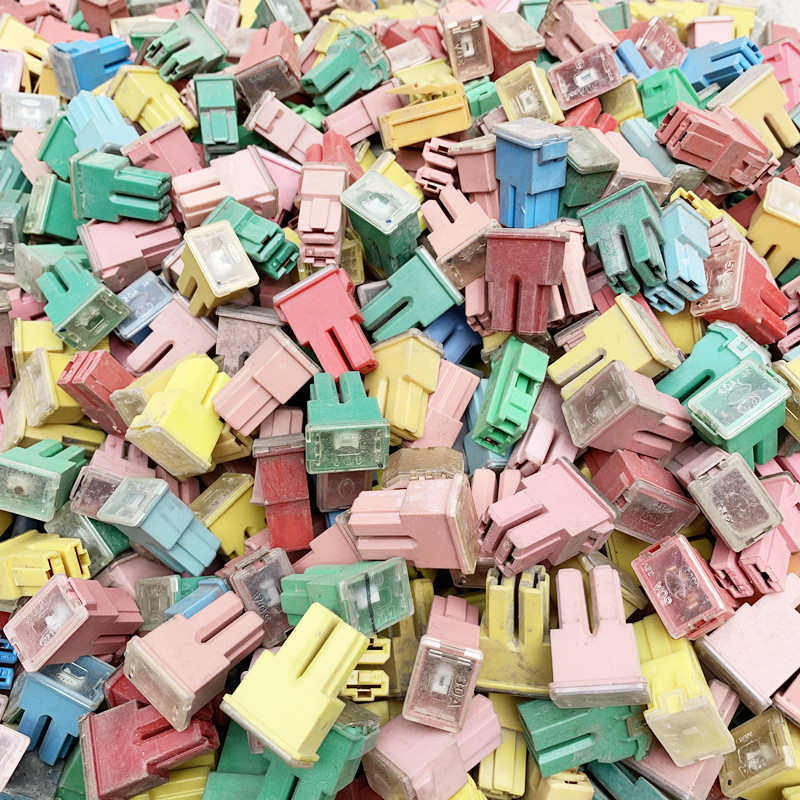 斤称汽车原装拆车方形保险丝长脚插片长脚方块30A40A50A60A保险片,汽车零部件/养护/美容/维保,保险片,淘宝优惠券,粉丝福利购,淘宝优惠卷