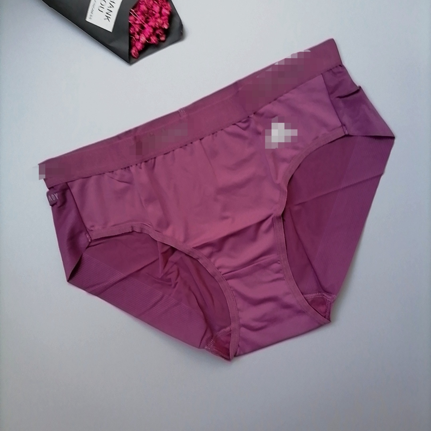 无痕速干中腰女士内裤运动健身