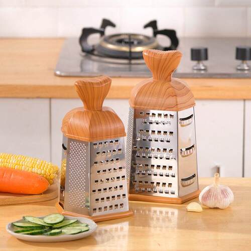 Cheese grater Box Grater-4 Sides Stainless Steel不锈钢四面刨