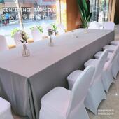 Table Hotel cloth Tablecloth rectangle conference tablecloth