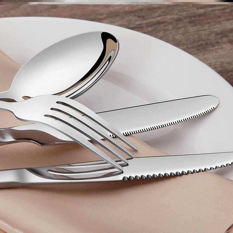 Stainless steel western cutlery knife, fork and spoon 刀叉勺