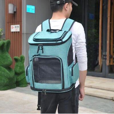Breathable Pet Cat Carrier Backpack Foldable Pet Carrier