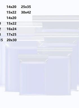 Zip Lock Plastic Bags Transparent Packaging Poly Ziplock Bag