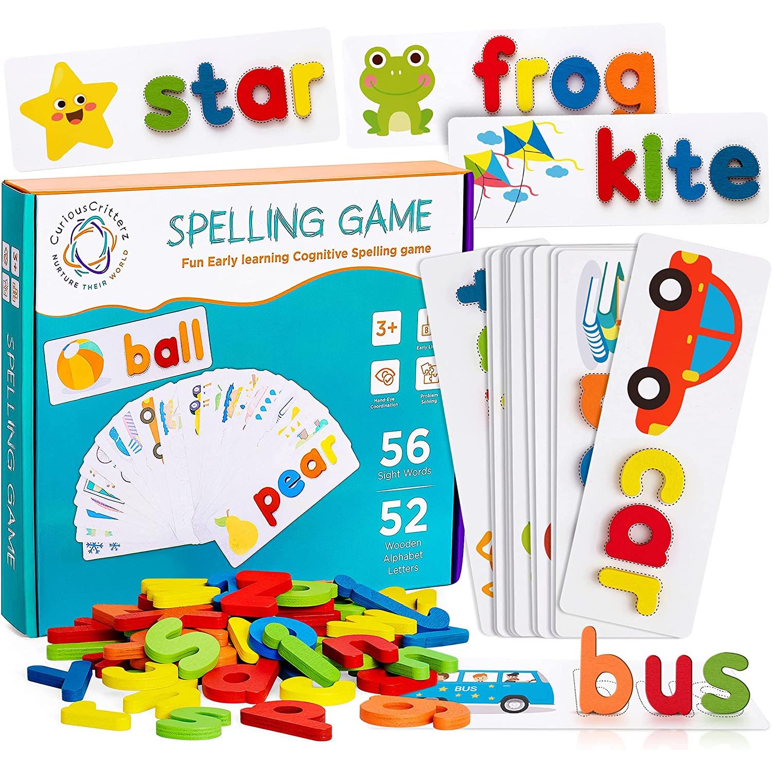 spelling games Learning Matching Toy Educational单词拼写玩具