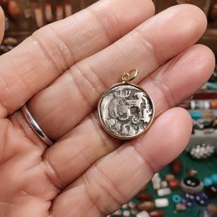 沙希王朝老银币18.9