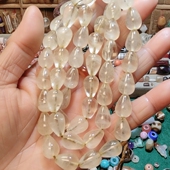 老白水晶水滴10.4x14.9