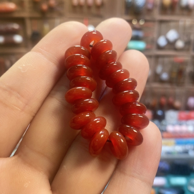 辽金玛瑙跑环.满百包邮