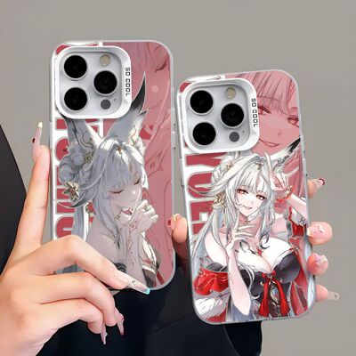 可爱心月狐适用iQOOZ11Z10Turbo+Z9Z8Z7Z6手机壳爱酷iQOO15T1312彩银磨砂iQOONeo11109SPro+87竞速版6SE学生