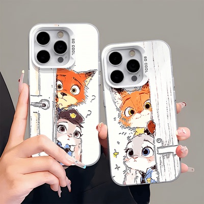 情侣朱迪尼克适用OPPOReno151413手机壳K12K13TurboPro彩银磨砂FindX9/X8S+学生A1A3A5活力版A6GTA7A58A96A97