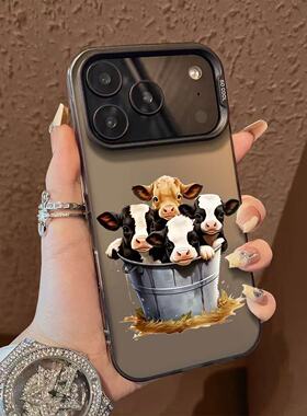 奶萌小牛团适用华为智选HiNova9SE手机壳hinova12SE/11/10彩银磨砂Hi畅享80Pro学生Hi畅享60S/Hi畅享70Plus