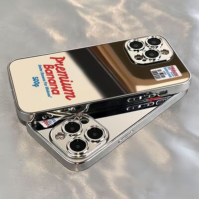 潮流个性标签适用OPPOReno1514手机壳镜面K12SK13Turbo电镀FindX9Pro/X8S+A6学生A1A2A3A5活力版a58a93a96a97