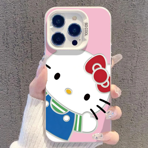 粉红Kitty凯蒂猫适用一加Turbo6手机壳ACE5至尊版一加1513T12R彩银磨砂1+ACE5竞速版保护套OnePlusACE3V/2Pro