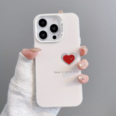 简约笑脸爱心适用OPPOReno151413手机壳K12K13TurboPro彩银磨砂FindX9/X8S+学生A1A3A5活力版A6GTA7A58A96A97