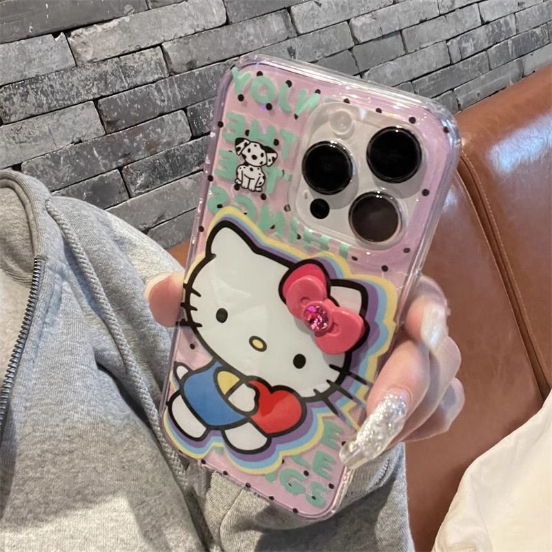 韩国可爱粉色kitty酱适用vivoS30Promini手机壳s20s19s18s17白底x200S学生y300y100iy78+y37y36my35y33TY17s