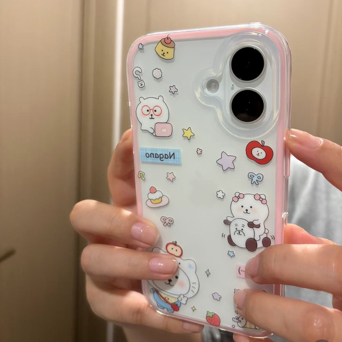 搞怪呆萌自嘲熊适用vivoS30Promini手机壳透明二合一s20s19s18s17s16s15e可放卡片T1x少女x200Sx100x90x80x70