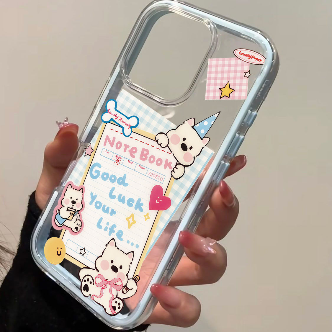 奶茶西高地小狗适用vivoS30Promini手机壳s20s19s18s17s16s15e透明二合一T1x可放卡片少女x200Sx100x90x80x70