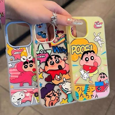 动漫蜡笔小新适用OPPOReno151413手机壳K12K13Turbo双层二合一FindX9/X8S+A6Pro学生A3A5活力版A58A93A96A97