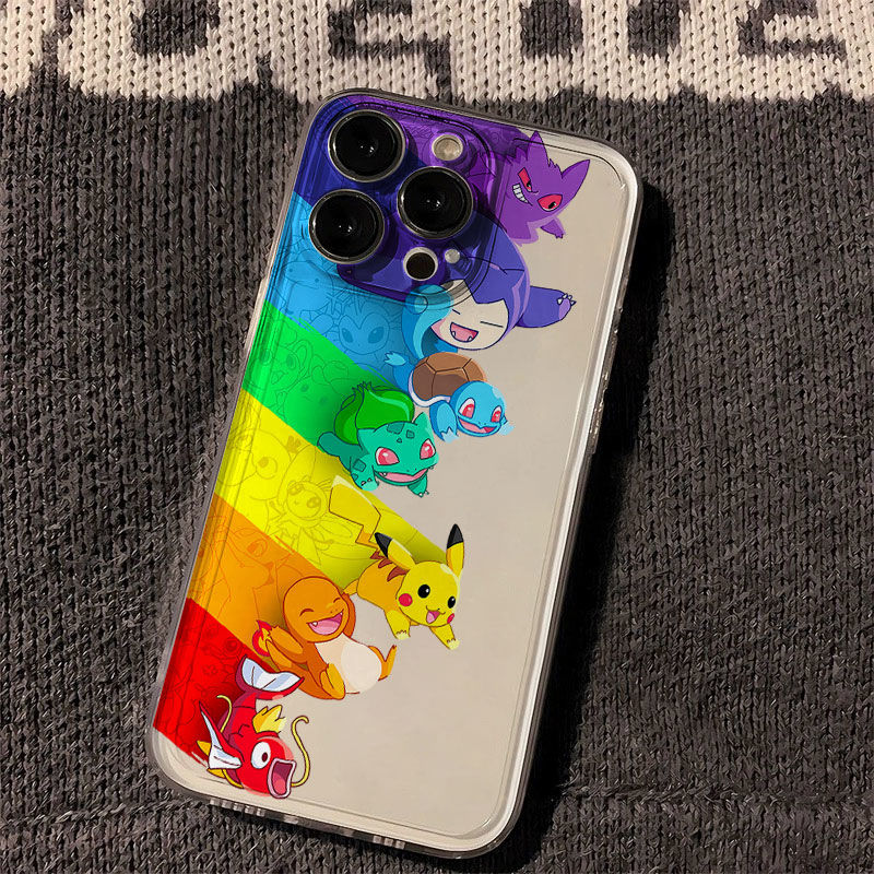 彩虹神奇宝贝适用vivoY500y200iy93y85y78+y77y36my30标准版手机壳透明S30Prominis19s18s17少女生x200x100S