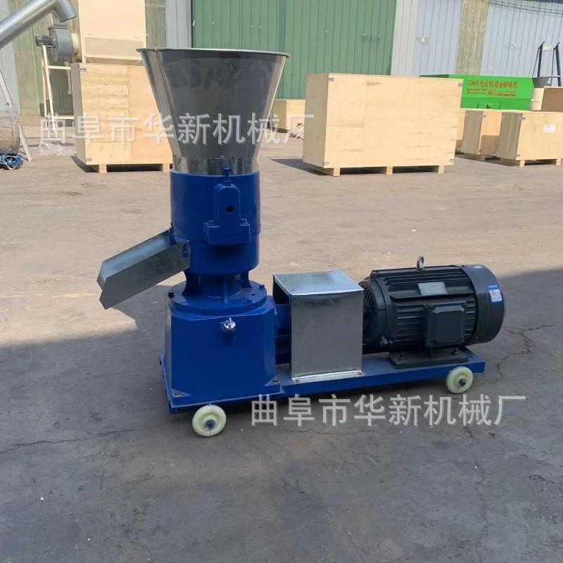 小型饲料机 鱼鸡饲料颗粒线 牛羊平模饲料线小型鸽子饲料线厂家