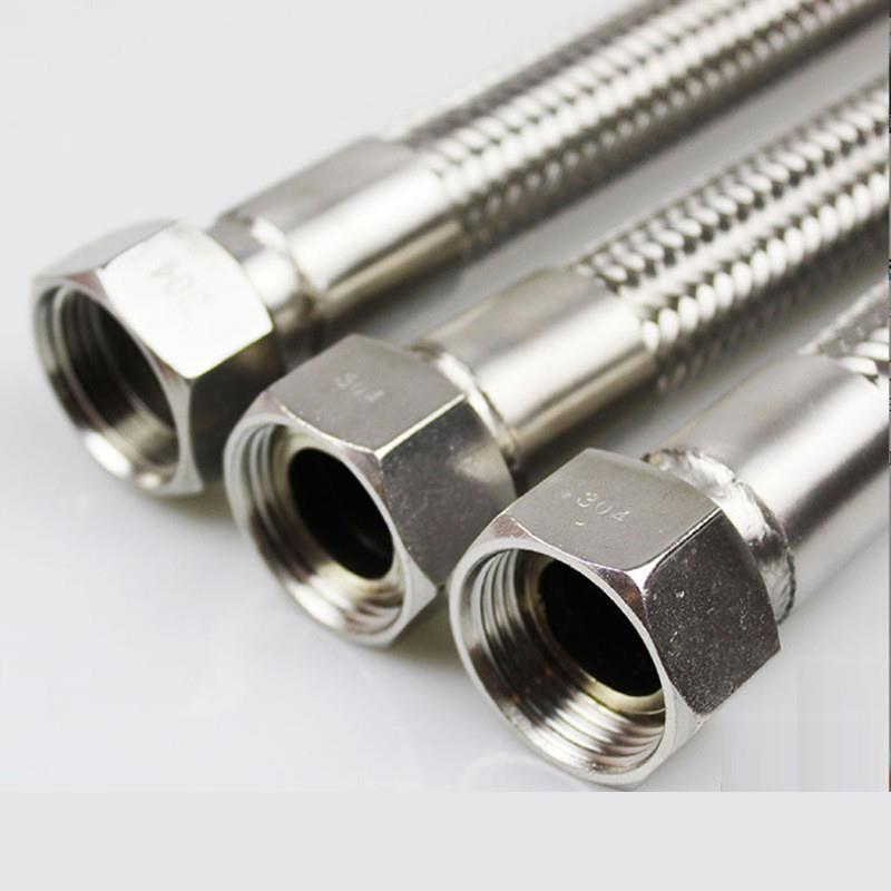 厂家供应金属软管304不锈钢波纹管 钢丝编织软管 卡盘式金属软管