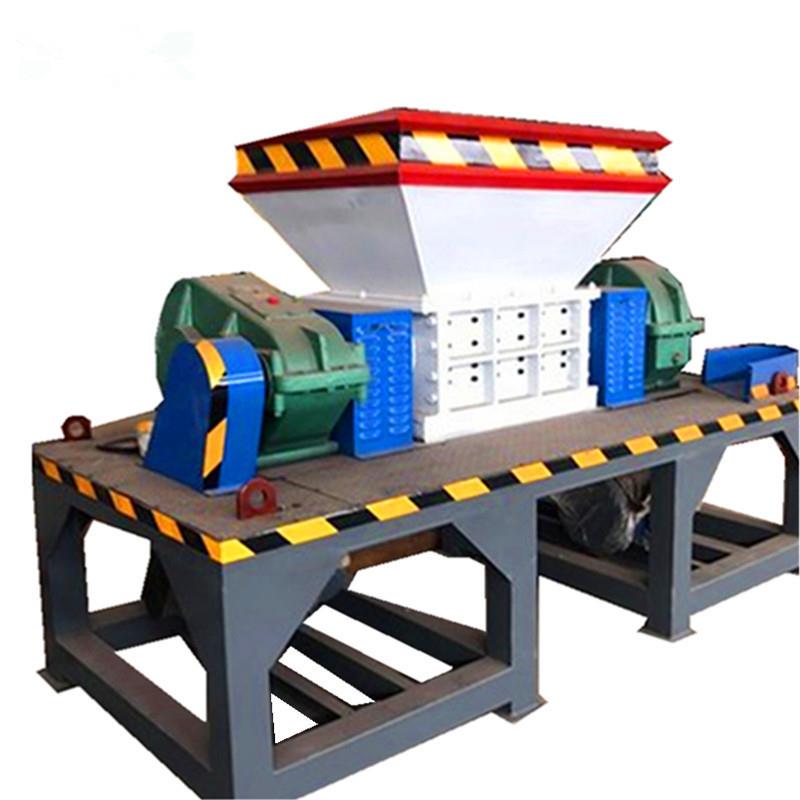 金属铁销双轴撕碎机 现货供应塑料管件撕碎机 小型垃圾撕碎机