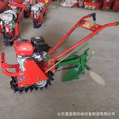 偏颇地小型链轨微耕机柴油矮架爬坡履带耕地机菜园果园松土开沟机