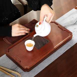 2026年新款重竹轻奢干泡小茶盘实木小茶台轻奢风茶