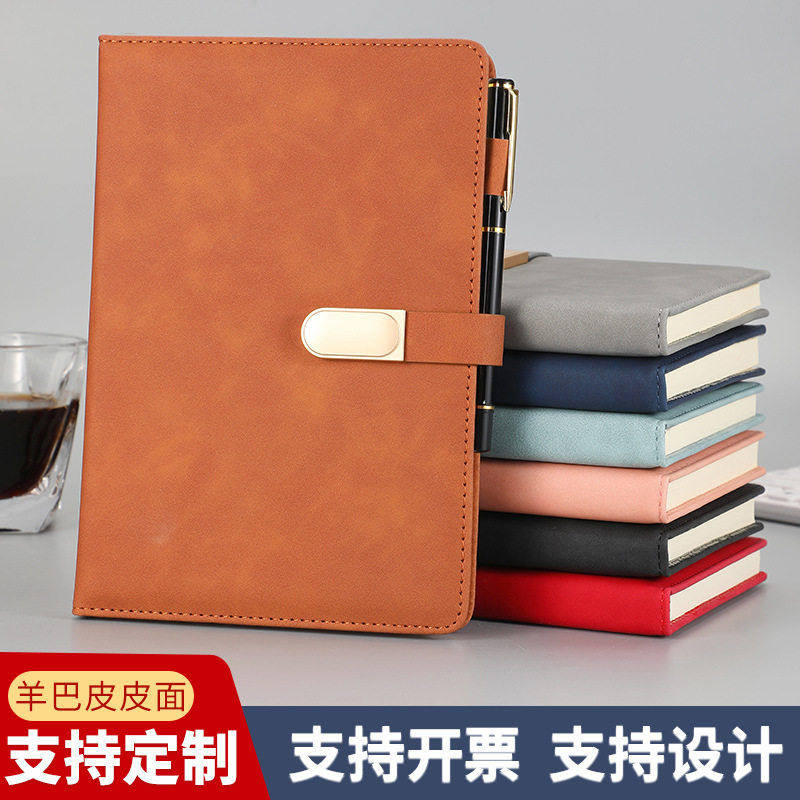 磁扣笔记本a5本子本商务公学生日记本皮质活页手账本,文具电教/文化用品/商务用品,笔记本/记事本,淘宝优惠券,粉丝福利购,淘宝优惠卷