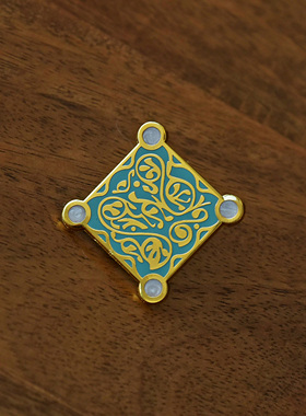 巫师特莉丝徽章 INSERT COIN CDPR巫师系列游戏周边正版授权