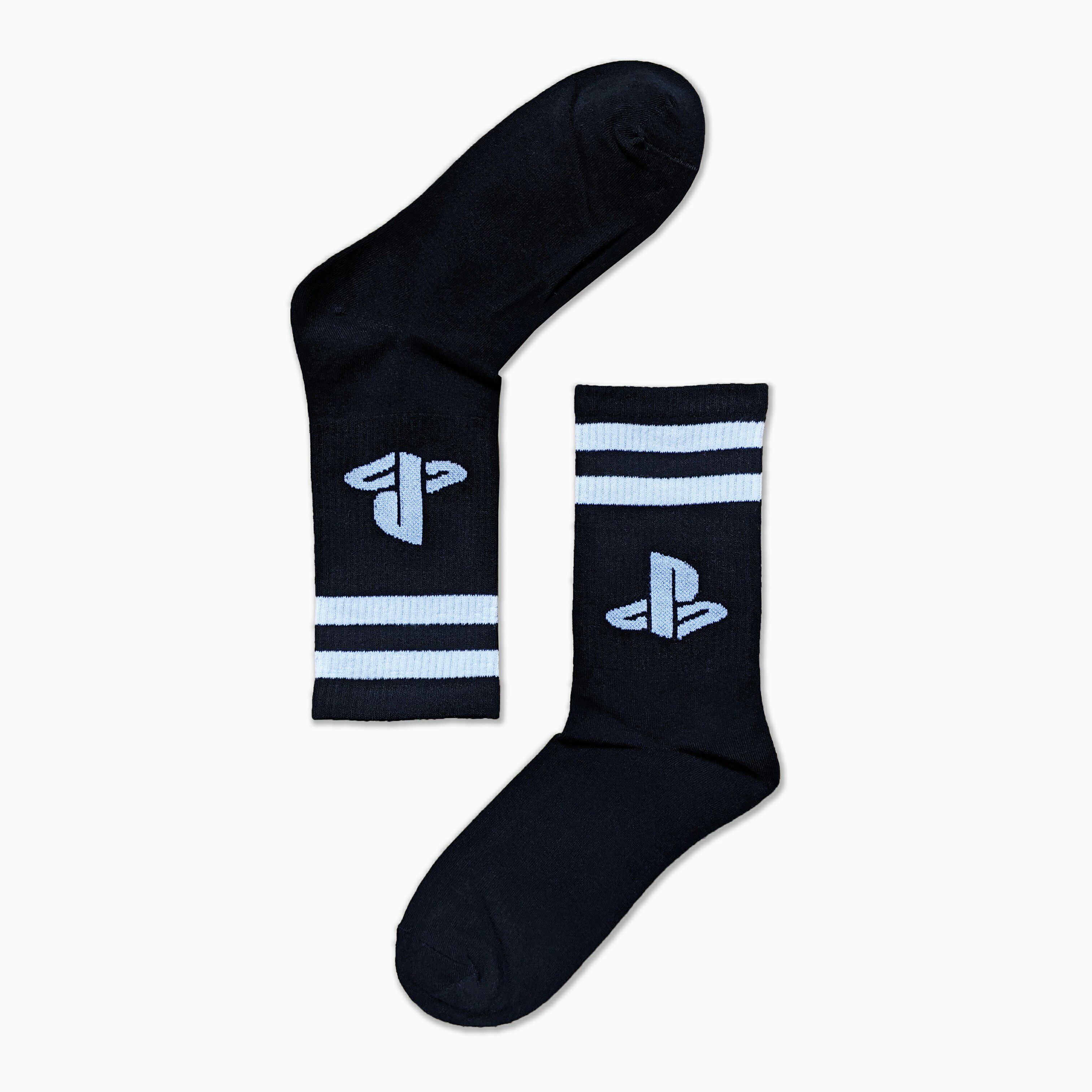 索尼ps运动袜(黑) insert coin 索尼playstation游戏周边正版授权