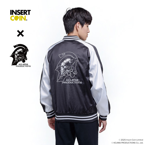 小岛秀夫夹克 INSERT COIN 小岛工作室KOJIMA游戏周边正版授权