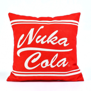 辐射核子可乐抱枕套 INSERT COIN Bethesda游戏周边正版授权