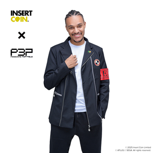 女神异闻录3月光馆西服 INSERT COIN SEGA世嘉游戏周边正版授权