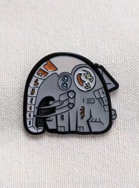 地平线震颤獠牙卡通徽章 INSERT COIN 索尼PS游戏周边正版授权